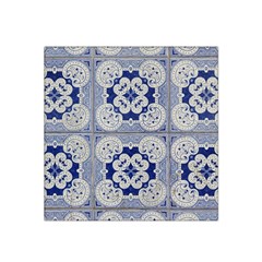 Ceramic-portugal-tiles-wall Satin Bandana Scarf 22  X 22  by Amaryn4rt