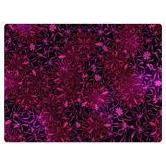 Retro-flower-pattern-design-batik- Premium Plush Fleece Blanket (extra Small) by Amaryn4rt