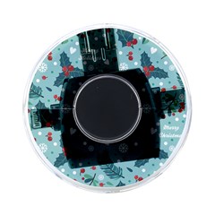 Seamless-pattern-with-berries-leaves On-the-go Memory Card Reader by Amaryn4rt