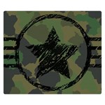 Military-camouflage-design Premium Plush Fleece Blanket (Small) 50 x40  Blanket Front