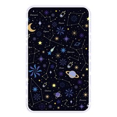 Starry Night  Space Constellations  Stars  Galaxy  Universe Graphic  Illustration Memory Card Reader (rectangular) by Pakjumat