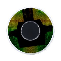 Psychedelic Screen Trippy On-the-go Memory Card Reader by Modalart