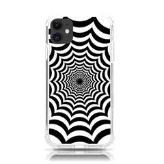 Spider Web Hypnotic Iphone 11 Tpu Uv Print Case by Amaryn4rt
