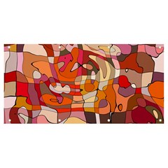 Abstract Abstraction Pattern Moder Banner And Sign 8  X 4  by Amaryn4rt
