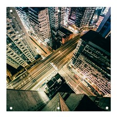 Architecture Buildings City Banner And Sign 4  X 4  by Amaryn4rt