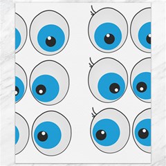 Eyes Comic Cartoon Fun Funny Toon Canvas 20  X 24  by Ndabl3x