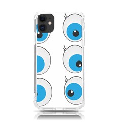 Eyes Comic Cartoon Fun Funny Toon Iphone 11 Tpu Uv Print Case