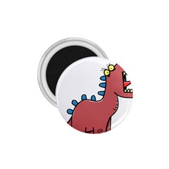 Dinosaur Dragon Drawing Cute 1 75  Magnets by Ndabl3x