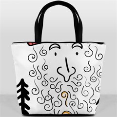 Santa Claus Cabin Hut Campfire Bucket Bag by Ndabl3x