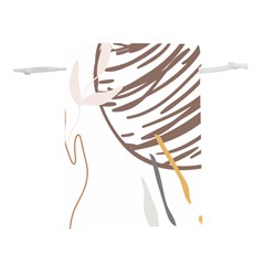 Abstract Hand Vine Lines Drawing Lightweight Drawstring Pouch (l) by Ndabl3x