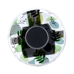Leaves Foliage Pattern Abstract On-the-go Memory Card Reader by Grandong