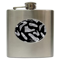 Pattern Shiny Shoes Hip Flask (6 Oz) by Ndabl3x