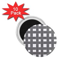 Seamless Stripe Pattern Lines 1 75  Magnets (10 Pack)  by Apen