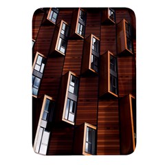 Abstract Architecture Building Business Rectangular Glass Fridge Magnet (4 Pack) by Amaryn4rt