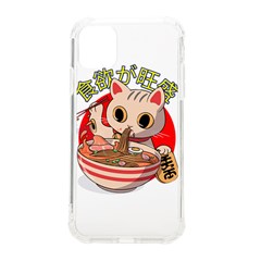 Ramen Cat Noodles Cute Japanes Iphone 11 Tpu Uv Print Case by Modalart