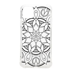 Mandala Drawing Dyes Page Iphone 11 Pro Max 6 5 Inch Tpu Uv Print Case by Ravend