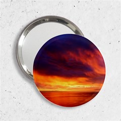 Sunset The Pacific Ocean Evening 2 25  Handbag Mirrors by Amaryn4rt