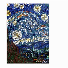 Mosaic Art Vincent Van Gogh Starry Night Large Garden Flag (two Sides) by Modalart