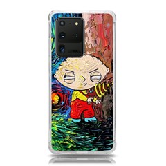 Cartoon Starry Night Vincent Van Gogh Samsung Galaxy S20 Ultra 6 9 Inch Tpu Uv Case by Modalart