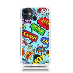 Comic Bubbles Seamless Pattern Iphone 11 Tpu Uv Print Case by Bedest