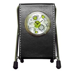 Circles Still Life Pen Holder Desk Clock by Pakjumat