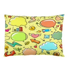 Cute Sketch Child Graphic Funny Pillow Case (two Sides) by Hannah976