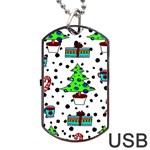 It`s Cold Outside  Dog Tag USB Flash (One Side) Front