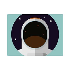 Astronaut Space Astronomy Universe Premium Plush Fleece Blanket (mini) by Sarkoni