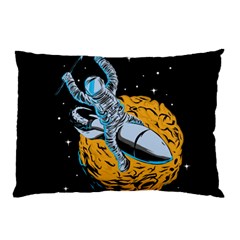 Astronaut Planet Space Science Pillow Case by Sarkoni