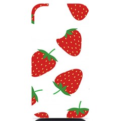 Seamless Pattern Fresh Strawberry Iphone 14 Pro Black Uv Print Case by Sarkoni