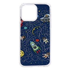 Cat Cosmos Cosmonaut Rocket Iphone 14 Pro Max Tpu Uv Print Case by Grandong