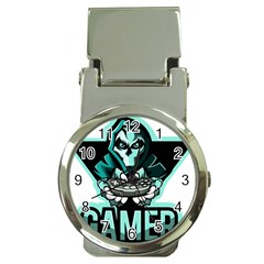 Gamer Illustration Gamer Video Game Logo Money Clip Watches by Sarkoni