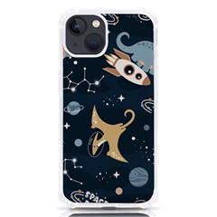 Space Theme Art Pattern Design Wallpaper Iphone 13 Tpu Uv Print Case