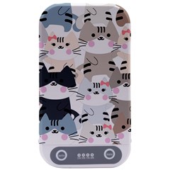 Cute Cat Couple Seamless Pattern Cartoon Sterilizers by Bedest