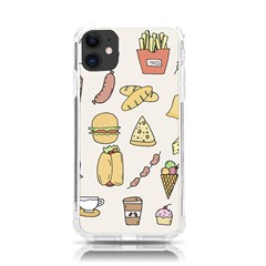 Dinner Meal Food Snack Fast Food Iphone 11 Tpu Uv Print Case by Apen