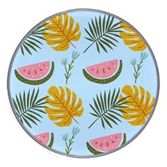 Watermelon Leaves Fruit Foliage Wireless Fast Charger(white) by Apen