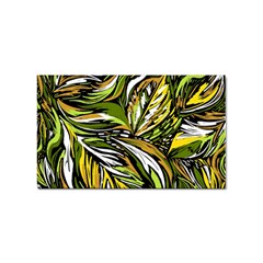 Foliage Pattern Texture Background Sticker Rectangular (10 Pack) by Ravend