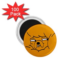 Adventure Time Jake The Dog 1 75  Magnets (100 Pack)  by Sarkoni
