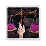 Jujutsu Kaisen Heart Design Heart Psychedelic Anime Hands Memory Card Reader (Square) Front