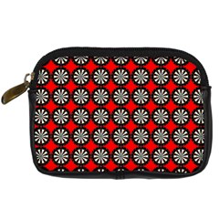 Dart Board Digital Camera Leather Case by Dutashop