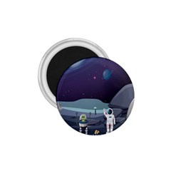 Alien Astronaut Scene 1 75  Magnets by Bedest