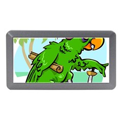 Parrot Hat Cartoon Captain Memory Card Reader (mini) by Sarkoni