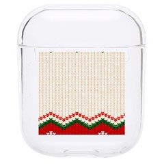 Merry Christmas Happy New Year Hard Pc Airpods 1/2 Case by artworkshop