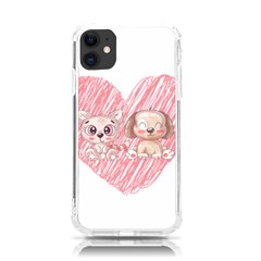 Cat Kitten Feline Pet Animal Cute Iphone 11 Tpu Uv Print Case by Sarkoni