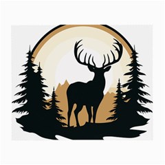 Deer Wildlife Nature Small Glasses Cloth by Sarkoni