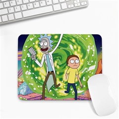 Rick And Morty Adventure Time Cartoon Small Mousepad by Bedest