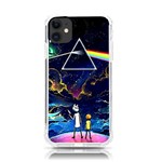 Trippy Kit Rick And Morty Galaxy Pink Floyd iPhone 11 TPU UV Print Case Front