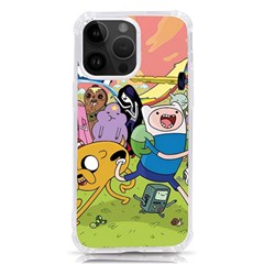 Adventure Time Finn  Jake Iphone 14 Pro Max Tpu Uv Print Case by Bedest