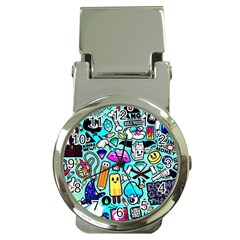 Graffiti Pop Art Crazy Retro Money Clip Watches by Bedest