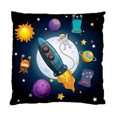 Spaceship Astronaut Space Standard Cushion Case (one Side) by Hannah976